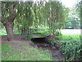 Footbridge over the Quaggy River, Chinbrook Meadows