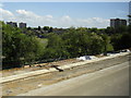 M1 widening approaching Luton from the North