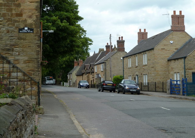 Village Main Street, Heath © Andrew Hill :: Geograph Britain and Ireland