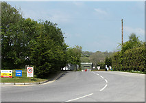 ST6644 : 2011 : Entrance to Waterlip Business Park by Maurice Pullin