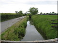 A drainage ditch or rhyne in West Rolstone Road