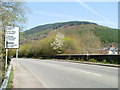 A467 skirts western edge of Crosskeys