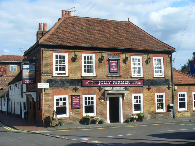 Jolly Farmer, Staines © Colin Smith :: Geograph Britain and Ireland