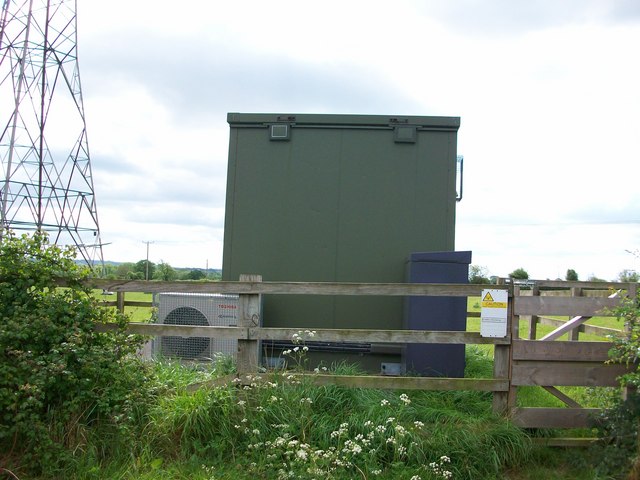 Electricity sub station near Picton