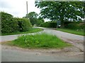 Lane junction at Picton Gorse