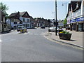 Storrington town centre on a Sunday