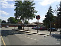 Vehicular entrance to Woodford underground station