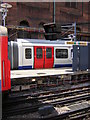 TQ2782 : New Metropolitan Line stock at Baker Street Station by Christopher Hilton