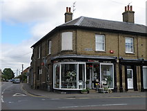 TL3677 : Flower Shop,Somersham village centre by Michael Trolove