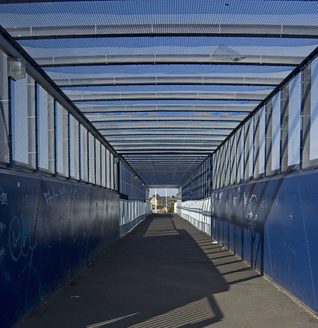 Footbridge near Argyle Street, Hull