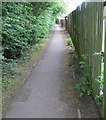 Footpath alongside the A426 Blaby Bypass
