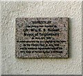 SX9472 : Polished granite plaque, French Street by Robin Stott