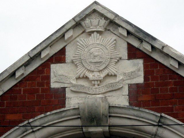 Crest Above Drill Hall - Bromsgrove