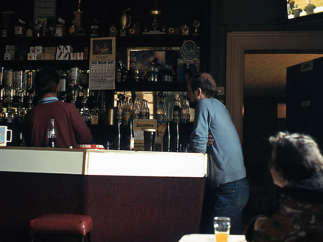 Interior - Joey's Bar, Ballymoney railway station-(1)