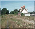 SU4547 : Remains of Whitchurch Town Station, Hants by David Hillas