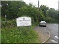 Horrabridge entrance sign