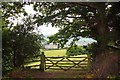 Gate to a field