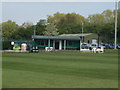 SJ2877 : Neston Cricket Club - 2nd Pitch Pavilion by BatAndBall
