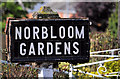 Norbloom Gardens sign, Belfast