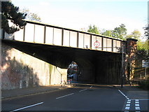 TQ4369 : Railway bridge over Chislehurst Road, BR7 by Mike Quinn