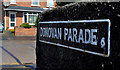 J3672 : Donovan Parade sign, Belfast by Albert Bridge