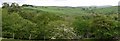 NY8016 : Panorama over valley of Swindale Beck by Andrew Curtis