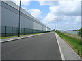 Road on industrial estate