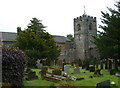 Wingerworth church and churchyard