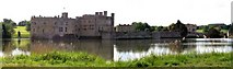 TQ8353 : Leeds Castle & Moat by Len Williams