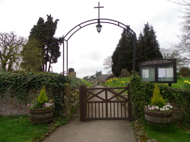 Gate to St Eloy's Church