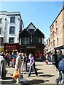 A busy scene in Cornmarket Street