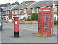 Vale Road postbox ref NG4 450