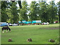 Gypsy encampment at Masham, May 2011