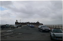 SJ3094 : Rock Perch Battery, New Brighton by Eirian Evans