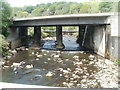 The view north from Lower Eirw Bridge, Trehafod