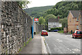 Abercynon station road approach