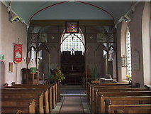 TG2435 : Interior of St Margaret's, Thorpe Market by nick macneill
