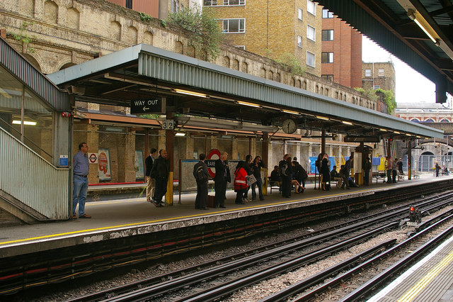 Platforms 2 & 3 Barbican Station © Julian Osley :: Geograph Britain and