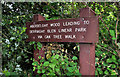 J2766 : Sign, Aberdelghy, Lambeg by Albert Bridge