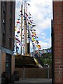 A glimpse of SS Great Britain - Gas Ferry Road