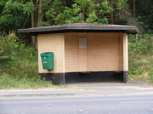 Bus Shelter on the A1152 Orford Road