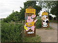 Entrance to Holyfield Hall Farm