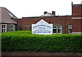 United Reformed Church (2) - sign,  Rossall Road, Cleveleys