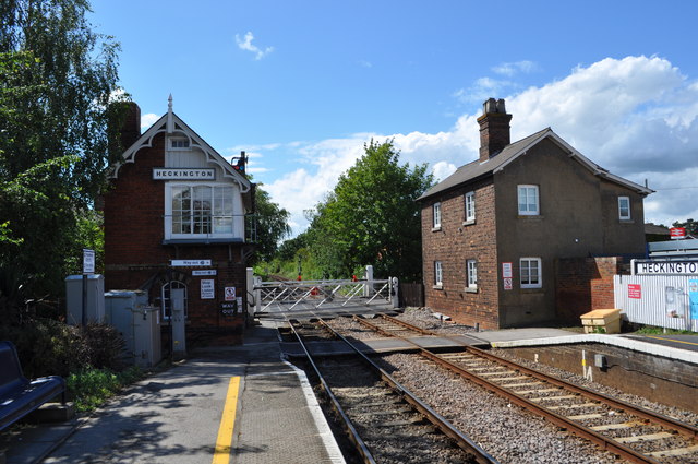Heckington Level Crossing and Station