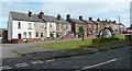 Village green and houses, Pilsley