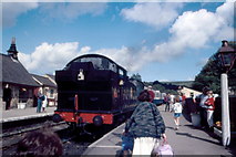 NZ8205 : North Yorkshire Moors Railway - 1987 by Helmut Zozmann