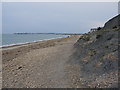 Preston beach and Furzy cliffs Weymouth Dorset