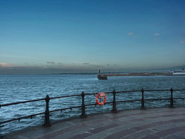 The gap between Roker Pier and South Pier, Sunderland Harbour