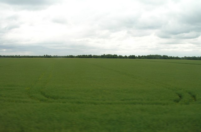 Farmland near Priory Farm