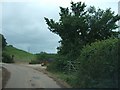 Farm entrance at Ashlake Cross